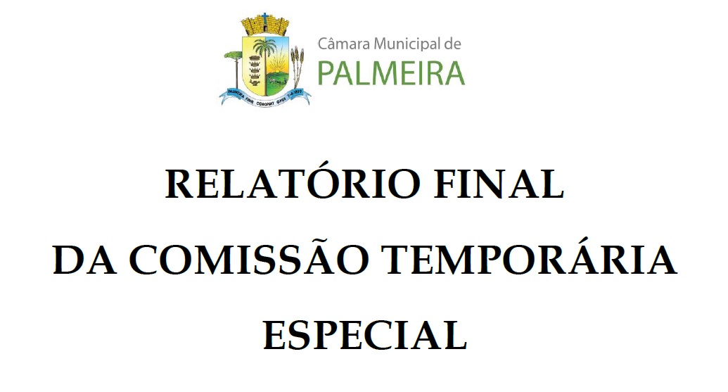 Comissão Especial Protocola Relatório Final