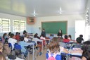 Vereador visita a Escola Municipal Nossa Senhora do Rocio e participa de debate com alunos