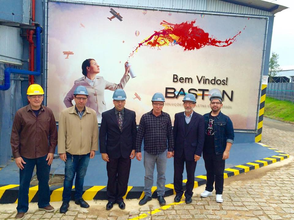 Vereadores visitam a Empresa Baston Aerossol